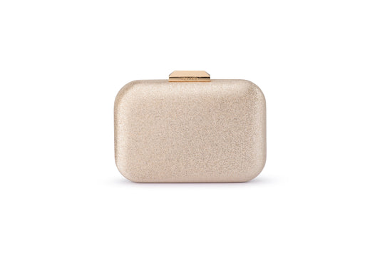 Tamar Metallic Clutch (Gold)