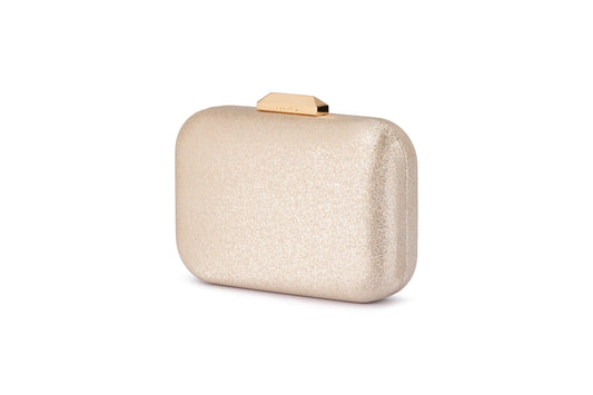 Tamar Metallic Clutch (Gold)