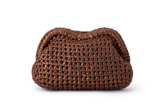 Taylor Crochet Clutch (Bronze)