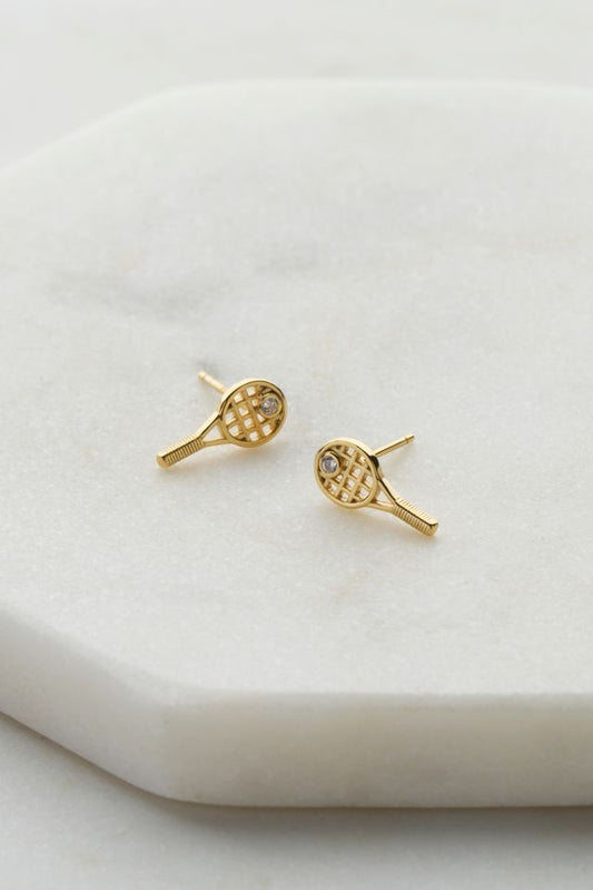Tennis Stud (Gold)