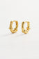 Zafino Women's Gold Tessa Huggie Earring | Gretel Lane