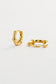 Zafino Women's Gold Tessa Huggie Earring | Gretel Lane