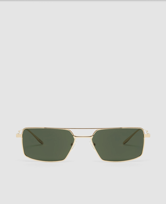 Banbé Eyewear Women's Barbara Sunglasses in Light Gold | Gretel Lane