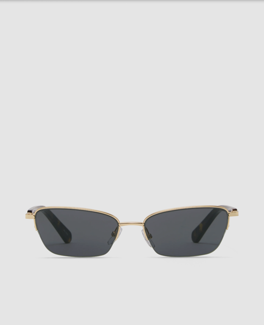 Banbé Eyewear Women's Lydia Sunglasses in Havana Tortoiseshell/Gold | Gretel Lane