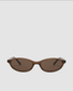 Banbé Eyewear Women's Rodrigo Sunglasses in Coffee | Gretel Lane