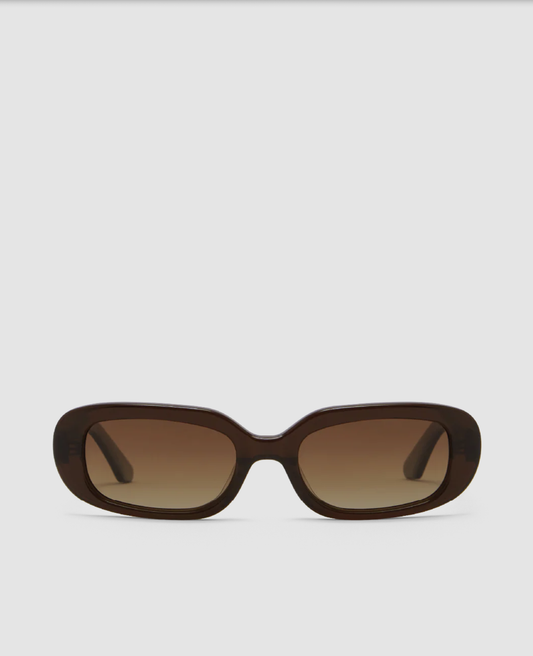 Banbé Eyewear Women's Willow Sunglasses in Dark Mocha-Dark Mocha