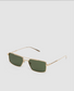 Banbé Eyewear Women's Barbara Sunglasses in Light Gold | Gretel Lane