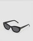 Banbé Eyewear Women's Estella Cateye Sunglasses in Black | Gretel Lane