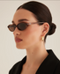 Banbé Eyewear Women's Rodrigo Sunglasses in Coffee | Gretel Lane