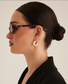 Banbé Eyewear Women's Rodrigo Sunglasses in Toffee Tortoiseshell | Gretel Lane