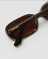 Banbé Eyewear Women's Willow Sunglasses in Dark Mocha-Dark Mocha