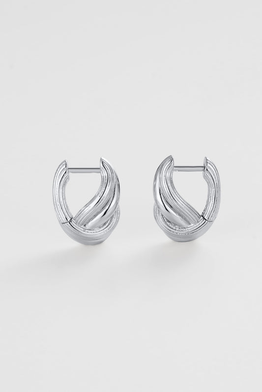 Zafino Tia Layered Huggie Earring Silver | Women's Jewellery | Gretel Lane
