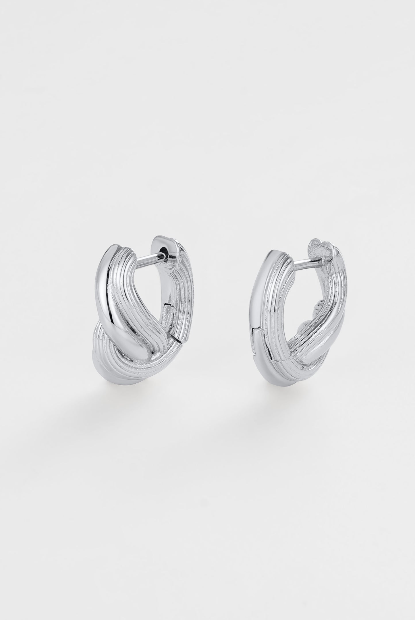 Zafino Tia Layered Huggie Earring Silver | Women's Jewellery | Gretel Lane