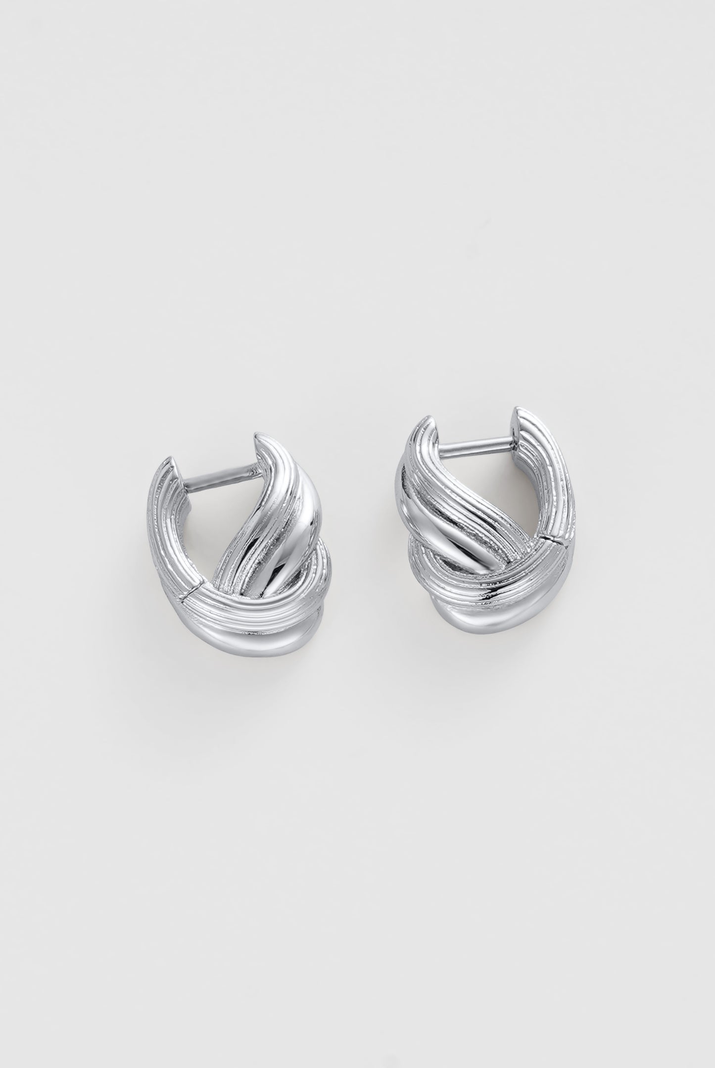Zafino Tia Layered Huggie Earring Silver | Women's Jewellery | Gretel Lane