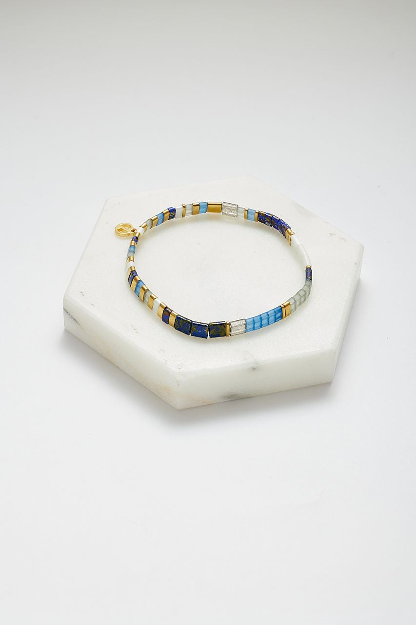 Tile Bracelet (Navy)