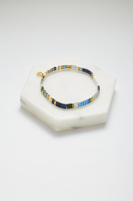 Tile Bracelet (Navy)