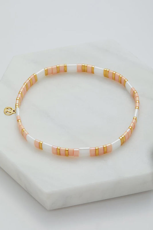 Tile Bracelet (Pink)