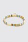 Zafino Tile Water Proof Stretch Bracelet Teal/Cream | Women's Jewellery | Gretel Lane