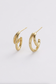 Zafino Tilly Double Hoop Earrings Gold | Women's Jewellery | Gretel Lane