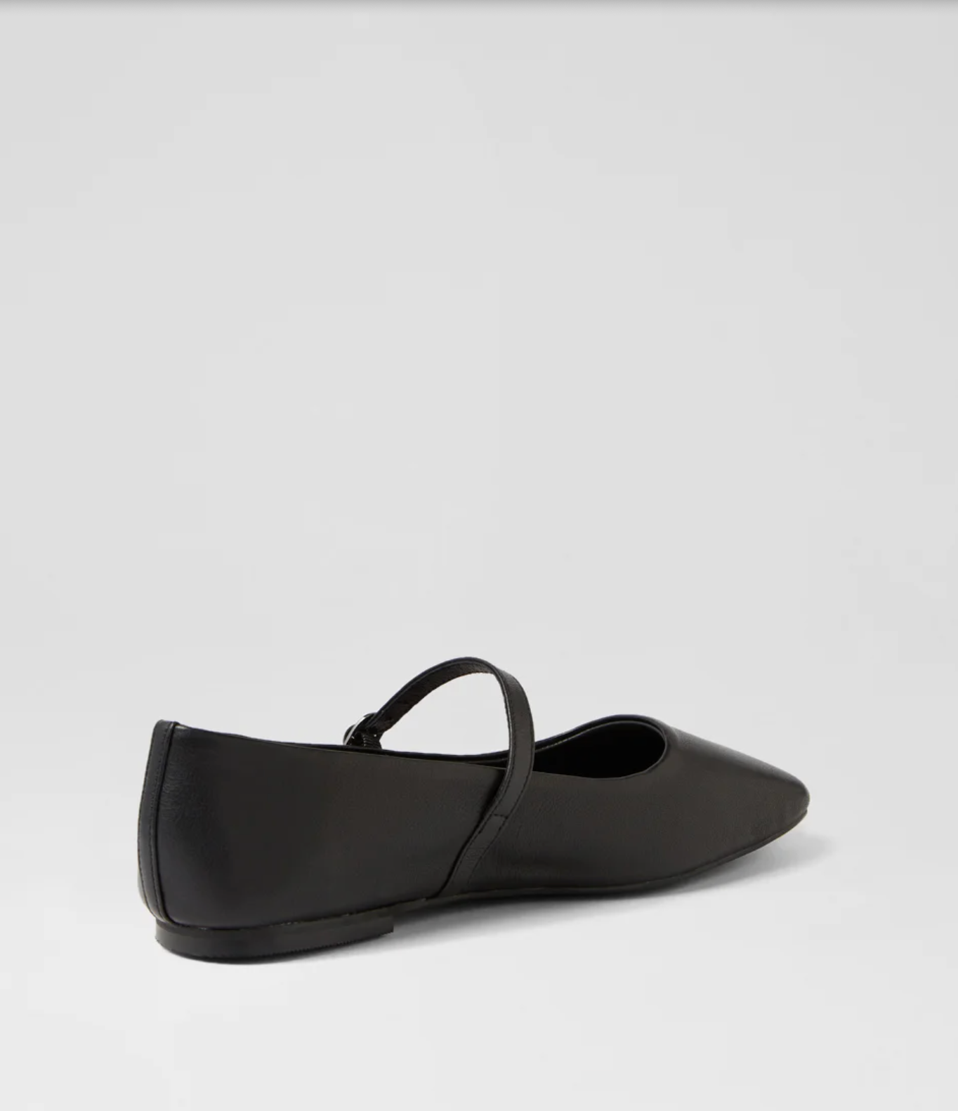 Mollini Black Leather Mary-Jane | Gretel Lane