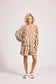 Treville Stripe Blouse (Caramel)