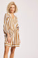 Treville Stripe Blouse (Caramel)