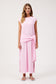 HAVEN Tropea Stripe Tie Cotton Maxi Dress Pink | Women's Clothing | Gretel Lane