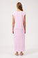 HAVEN Tropea Stripe Tie Cotton Maxi Dress Pink | Women's Clothing | Gretel Lane