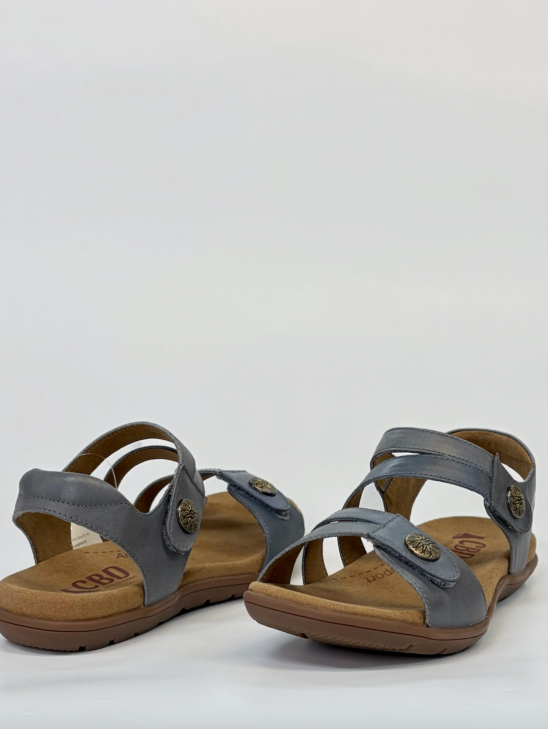 CBD Trophy Women's Arch Support Sandal Petrol | Gretel Lane | Womens Sandal 