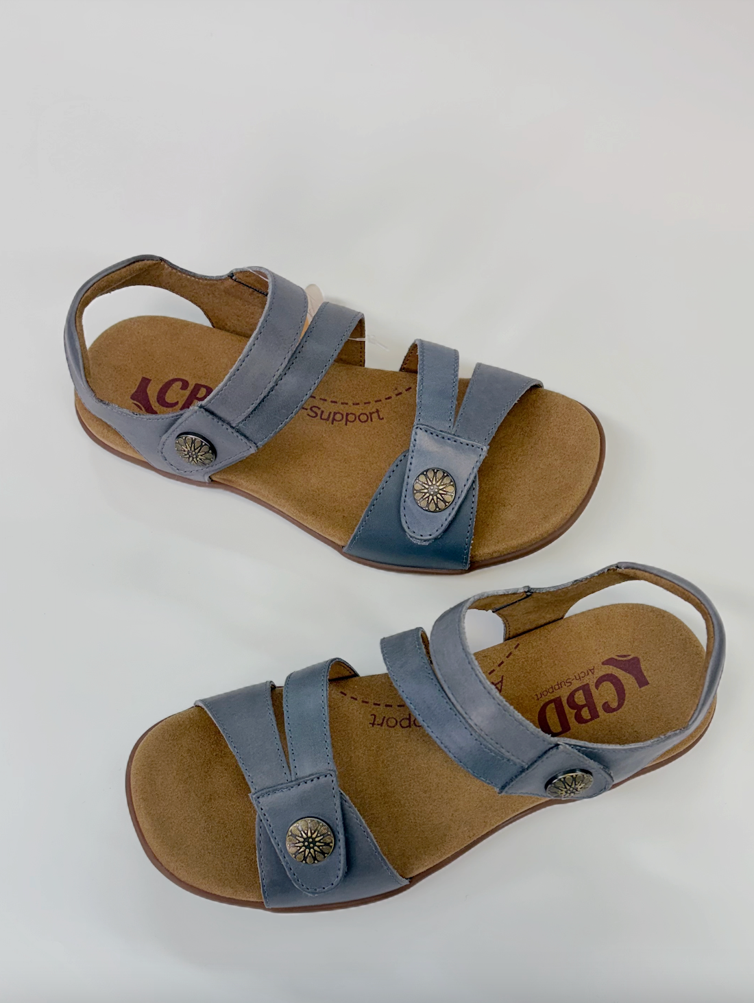 CBD Trophy Women's Arch Support Sandal Petrol | Gretel Lane | Womens Sandal 