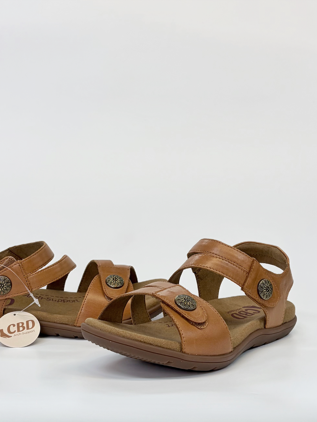 CBD Trophy Women's Arch Support Sandal Tan | Women's Sandals | Gretel Lane