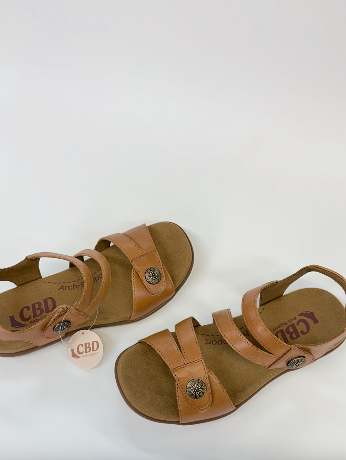 CBD Trophy Women's Arch Support Sandal Tan | Women's Sandals | Gretel Lane