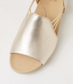 Ziera Udhays Women's Slip on Sandal Pale Gold Leather | Gretel Lane | Women's Slip on sandal