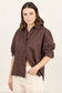 RE:UNION Uplifted Linen Oversized Button Through Shirt Dark Chocolate | Women's Clothing | Gretel Lane