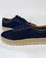 Valerio Conti VC396205 Women's Woven Flatform Sneaker Navy | Women's Footwear | Gretel Lane