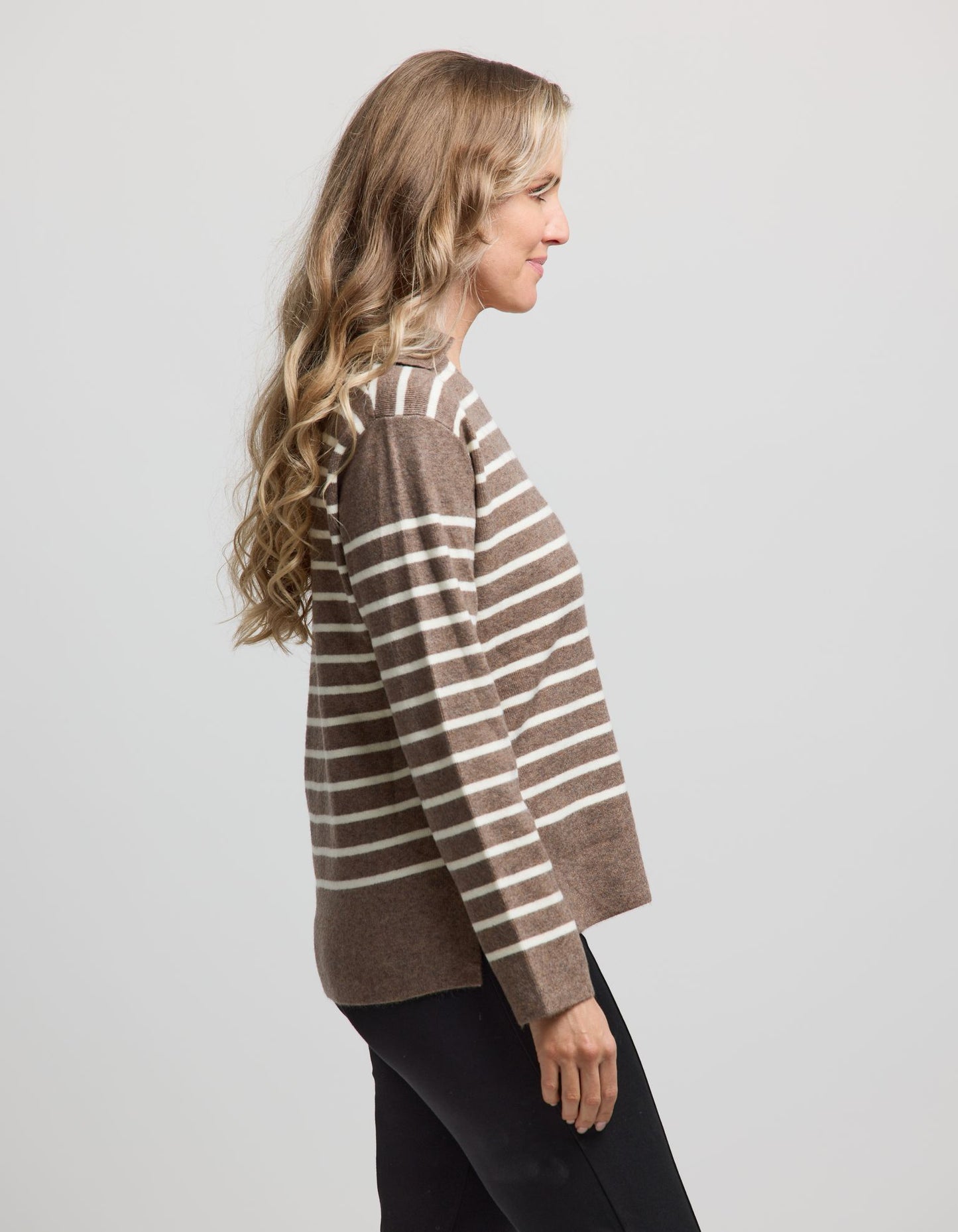 Vail Jumper (Oat/Milk Stripe)