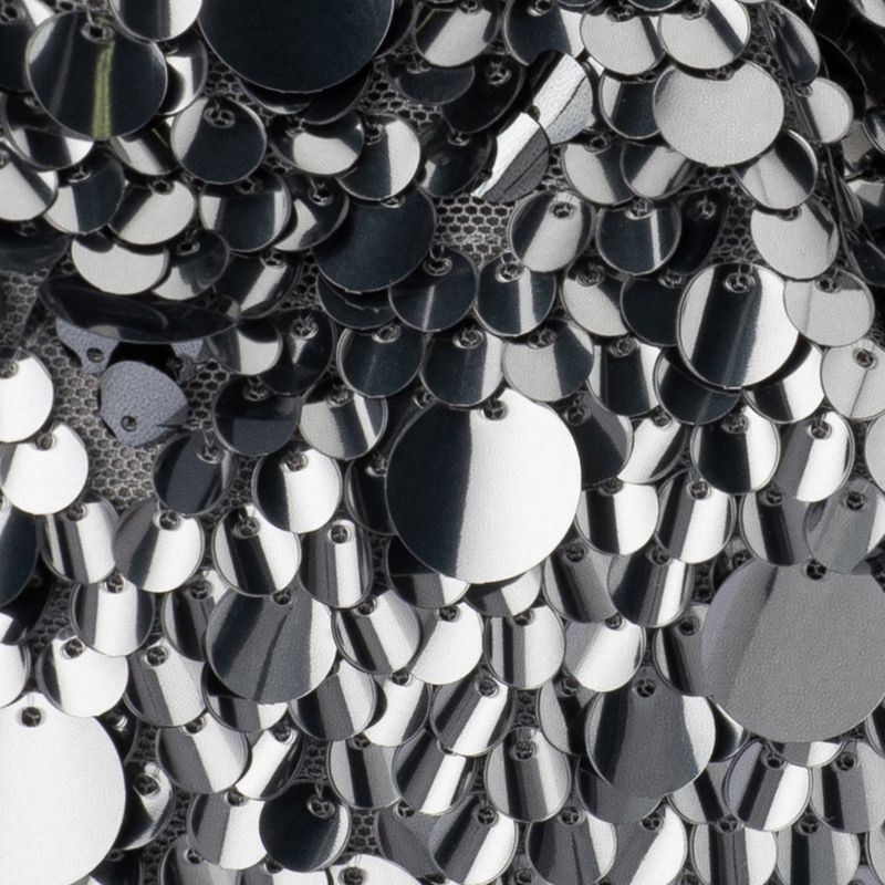 Gunmetal Sequin Top Handle Bag | Gretel Lane