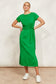 Verano Tie Dress (Emerald)