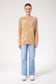 Haven Women's Beige Star Knit Vermont Crew Jumper | Gretel Lane