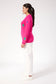Haven Women's Hot Pink Star Knit Vermont Crew Jumper | Gretel Lane
