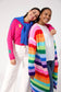 Haven Women's Hot Pink Star Knit Vermont Crew Jumper | Gretel Lane