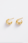 Zafino Vicky Small Statement Hoop Earrings Gold | Women's Jewellery | Gretel Lane