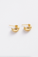 Zafino Vicky Small Statement Hoop Earrings Gold | Women's Jewellery | Gretel Lane