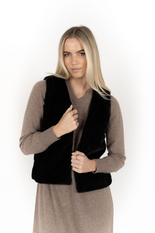 Vienna Vest (Black)