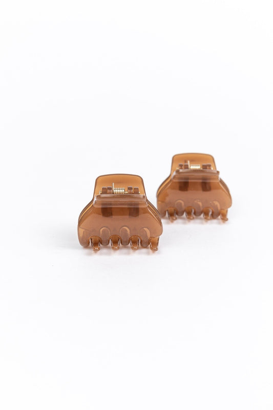 Vixen Hair Claw - 2 Set (Chocolate)