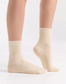 Ambra Waffle Wool Blend Crew Sock - 2 Pair Pack with Bone & Fern | Women's Socks | Gretel Lane
