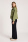 Eb & Ive Women's Green Crop Wanderer Jacket | Gretel Lane
