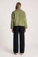 Eb & Ive Women's Green Crop Wanderer Jacket | Gretel Lane