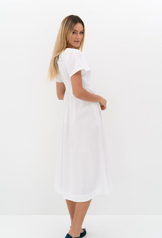 Waverly Dress (White)