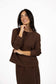Wildfire Long Sleeve Tee (Chocolate) | Womens Tees Online | Gretel Lane